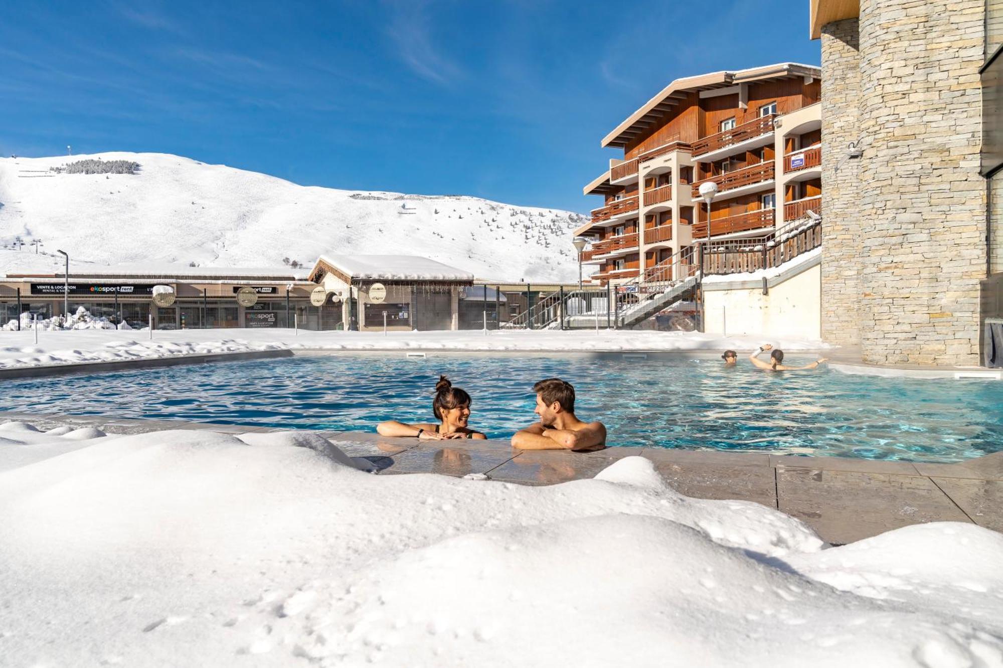 Belambra Clubs Les 2 Alpes Les Cretes Hotel Les Deux Alpes Eksteriør billede